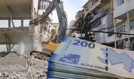 Bakının bir rayonunda evlər PLANA DÜŞÜR 