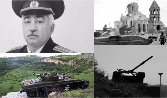 Şuşaya girən ilk erməni tankının komandiri öldü