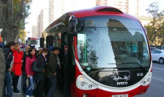 Bu avtobuslarda qiymət 65 qəpik oldu - SİYAHI