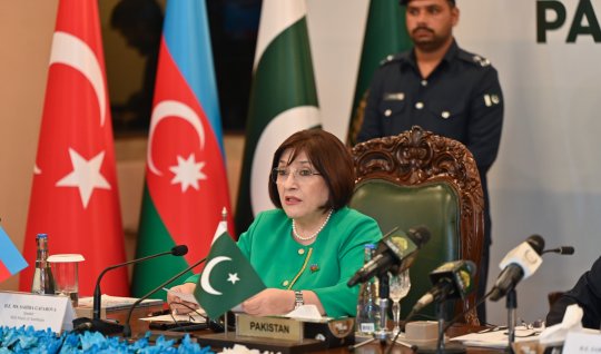 Sahibə Qafarova: Əlaqələrimiz üçtərəfli strateji tərəfdaşlıq səviyyəsinə yüksəlib