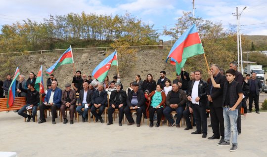 Şuşakəndin sakinlərinə yeni mənzillərin açarları təqdim edildi - FOTO 