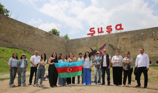 Şuşaya infotur təşkil edilib - FOTO