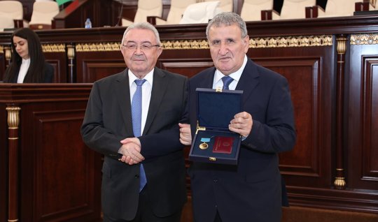 Misir Mərdanov təltif olundu - FOTO