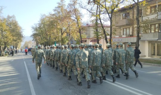 Şuşada hərbi yürüş keçirilir