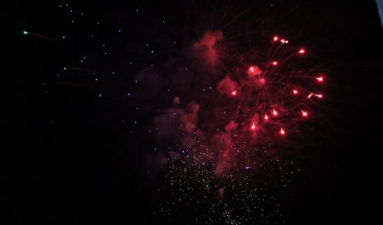 Xankəndidə Zəfər atəşfəşanlığı - FOTO 