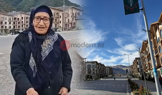 "Ömrün ustadları": Kəlbəcərin ən yaşlı sakini - 18 nəticəsi, 3 kötükcəsi olan Xeyrənsə nənə