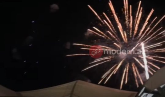 Kəlbəcərdə atəşfəşanlıq - VİDEO