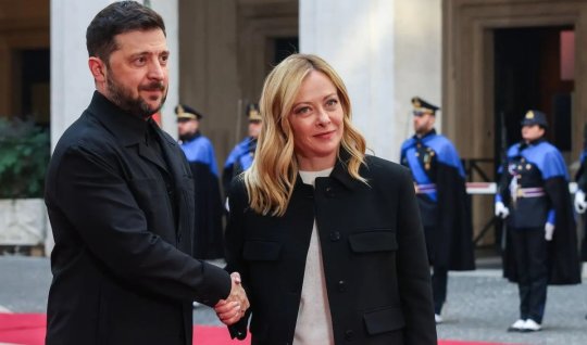 Meloni-Zelensky meeting was tense