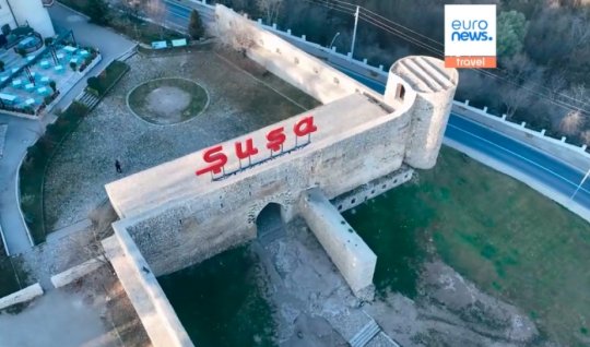 &ldquo;Euronews&rdquo; Şuşadan reportaj yaydı - FOTOLAR