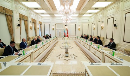 Türkiyənin vitse-prezidenti&nbsp;Sahibə Qafarova ilə görüşdü