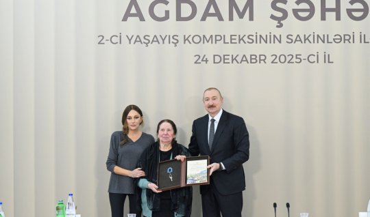 Ağdamda 2-ci yaşayış kompleksinin açılışı oldu - YENİLƏNİB