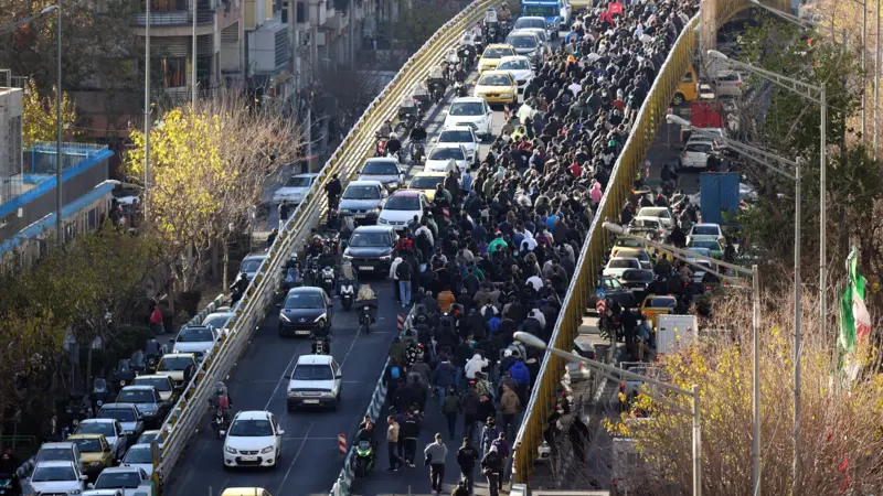 Protests in Iran -&nbsp;thousands of people ROSE UP