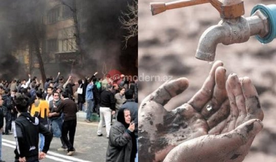 İrandakı etirazların görünməyən səbəbi - SU BÖHRANI