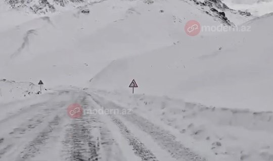 Kəlbəcərə gedən sürücülərə XƏBƏRDARLIQ - VİDEO