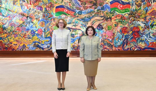 Sahibə Qafarova NATO Baş katibinin müavini ilə görüşdü