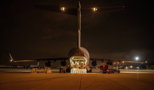 USA sent heavy military&nbsp;aircraft to the Middle East