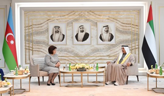 Spiker BƏƏ Federal Milli Şurasının sədri ilə görüşdü