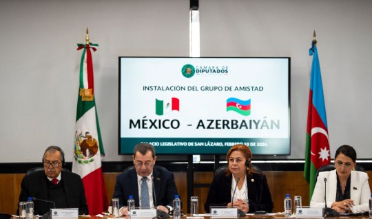 Meksika-Azərbaycan Parlamentlərarası Dostluq Qrupu yaradıldı - FOTOLAR