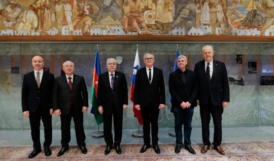 Ağalar Vəliyev və Heydər Əsədov&nbsp;Sloveniya Respublikasına səfər edib