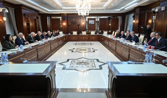 Milli Məclisdə Türkiyə parlamentariləri ilə görüş keçirilib