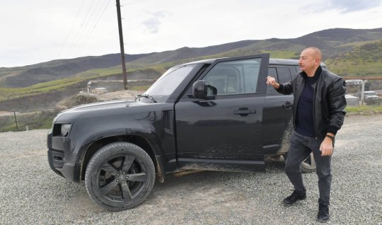 İlham&nbsp;Əliyev&nbsp;Xocalının Xanabad kəndində