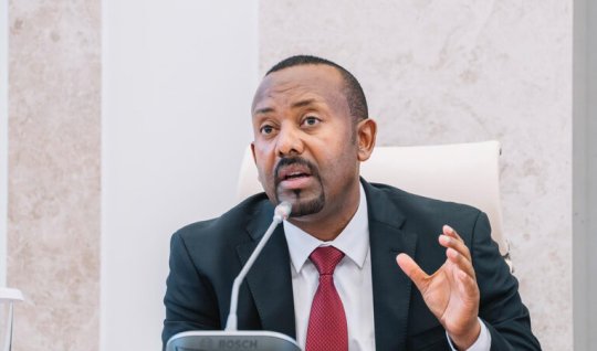 Efiopiyanın Baş nazirinin rəsmi qarşılanma mərasimi