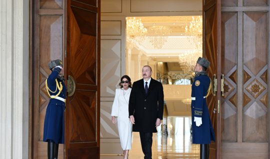 Efiopiyanın Baş nazirinin rəsmi qarşılanma mərasimi