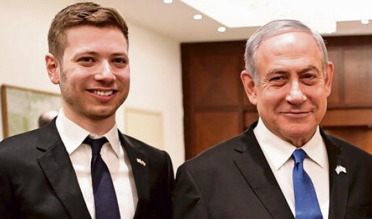 Netanyahu's son is hiding in America