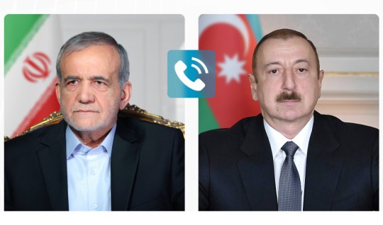 Pezeshkian Ilham Aliyev CALLED