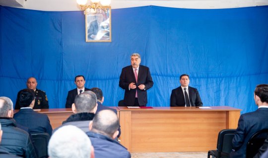 Rüstəm Xəlilov&nbsp;Kür Qaraqaşlıda sakinlərlə görüşdü