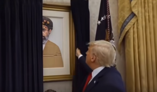 Trump mocked Khamenei's figure - from the Oval Office VIDEO