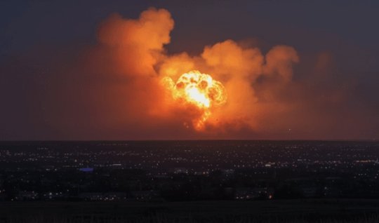 Rusya'nın en büyük petrol limanı&nbsp;vuruldu