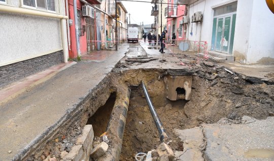 Xankəndinə güclü yağış yağıb. &ndash; FOTO, VİDEO