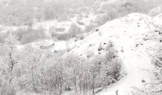 Kəlbəcərdə qar yağır&nbsp;- VİDEO + FOTO