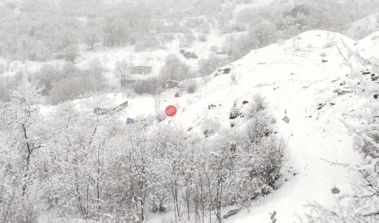 Kəlbəcərdə qar yağır&nbsp;- VİDEO + FOTO