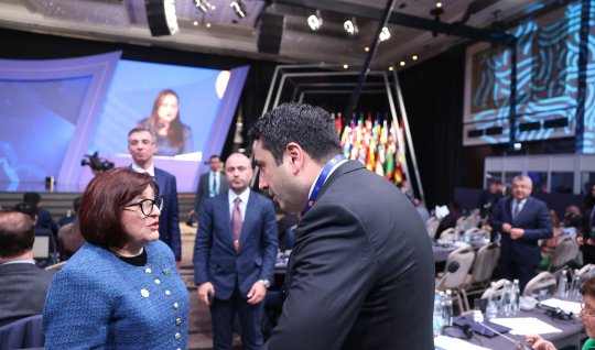 Sahibə Qafarova Simonyanla görüşdü