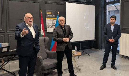 Fəxrəddin Manafov Macarıstan Azərbaycan Evində&nbsp;qonaq&nbsp;olub