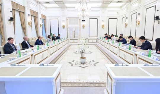 Spiker çinli nazirlə görüşdü