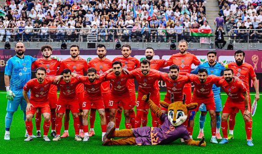 Сборная Азербайджана стала первой в мировом рейтинге