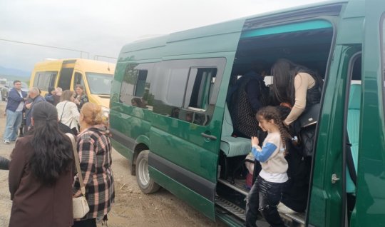 Xocavənd kəndinə köçən ailələrə evlərinin açarları verildi - FOTO