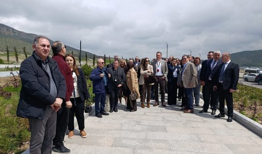 Xarici diplomatlar Xocalıda&nbsp;- FOTO
