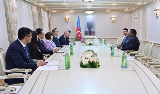 Sahibə Qafarova Parlamentlərarası İttifaqın Baş katibi ilə görüşdü