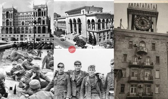 Alman əsirlərin Bakıda tikdikləri möhtəşəm binalar
