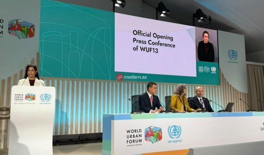 WUF13: Azerbaijan and UN give joint statement to the press