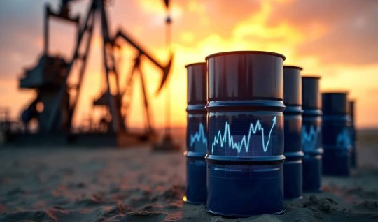 "Brent" crude oil price fell