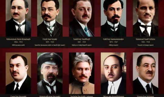 Azərbaycan Cümhuriyyətinin ilk hökumətində nazirlər - ADLAR