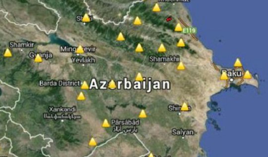 Azerbaycan'da deprem oldu