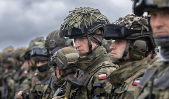 They will hold military exercises on the border with Russia