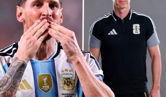 Why are English referees not appointed to Argentina's matches?