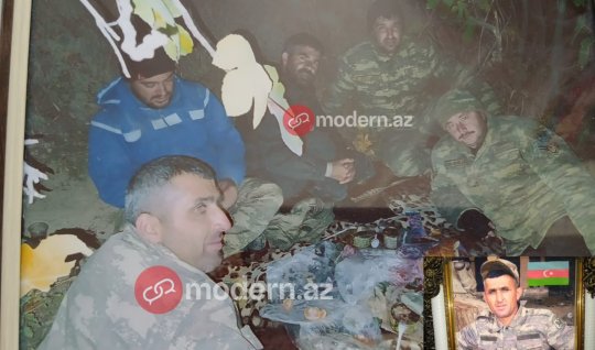 &ldquo;Xanımı ilə sağollaşandan iki saat sonra şəhid oldu&rdquo; -&nbsp;Rəfail İşiyevin son FOTOSU